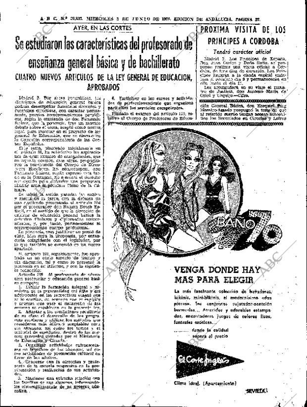 ABC SEVILLA 03-06-1970 página 27
