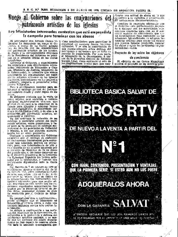ABC SEVILLA 03-06-1970 página 29