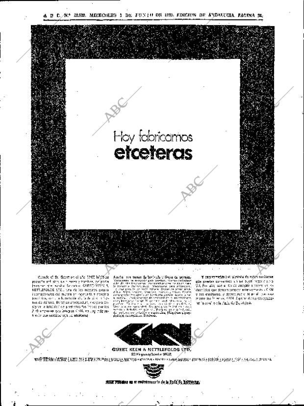 ABC SEVILLA 03-06-1970 página 36