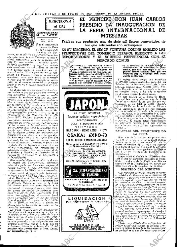 ABC MADRID 04-06-1970 página 43