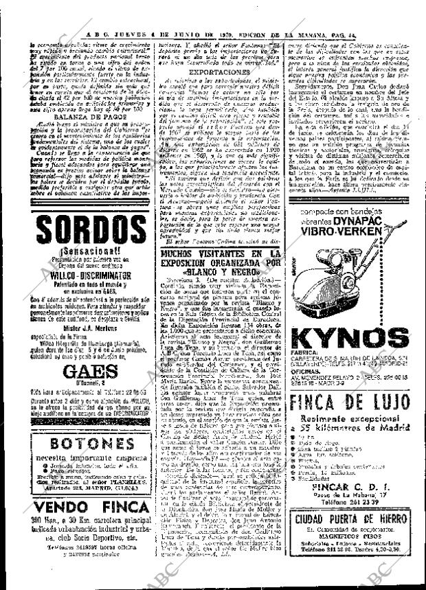 ABC MADRID 04-06-1970 página 44