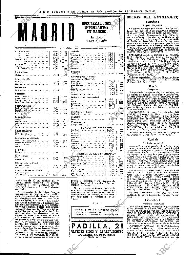 ABC MADRID 04-06-1970 página 63