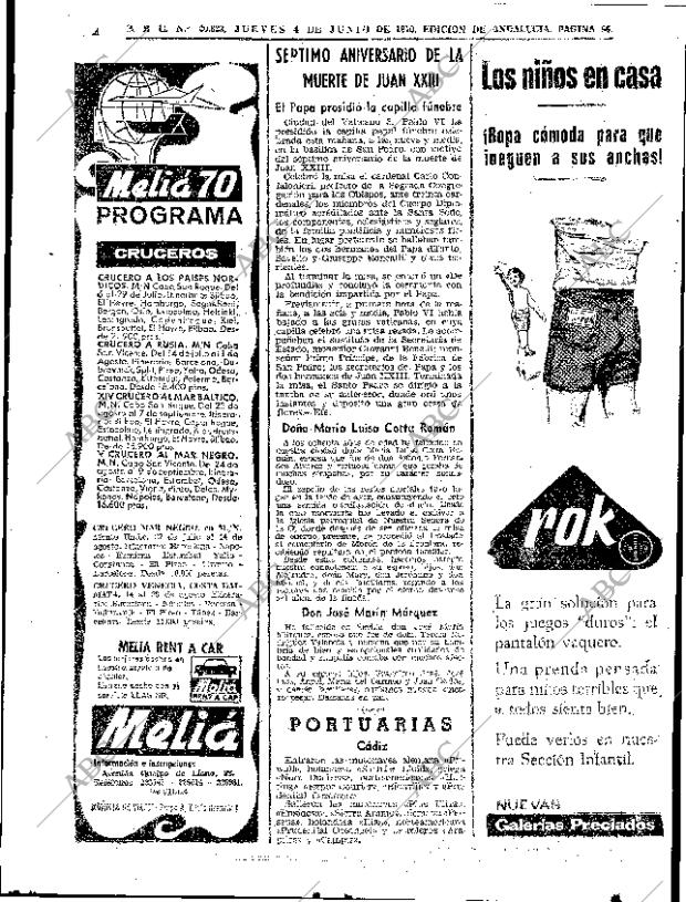 ABC SEVILLA 04-06-1970 página 52