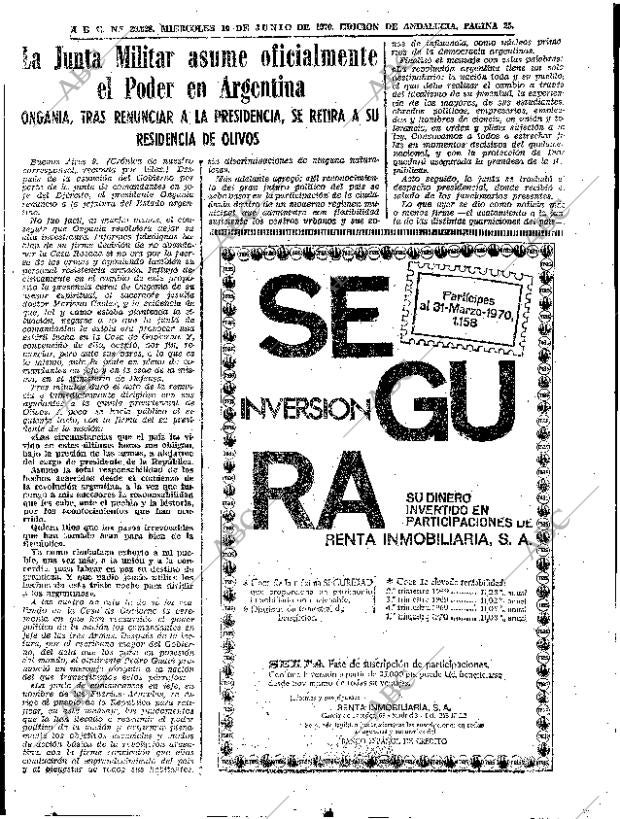 ABC SEVILLA 10-06-1970 página 25