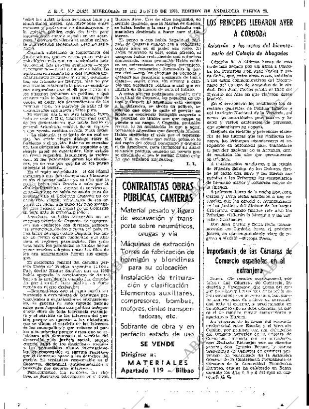 ABC SEVILLA 10-06-1970 página 28