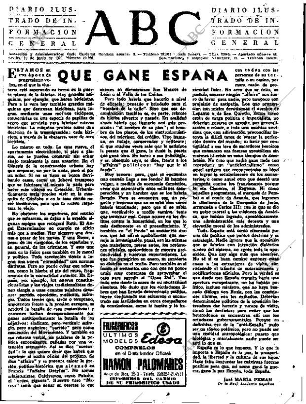 ABC SEVILLA 10-06-1970 página 3