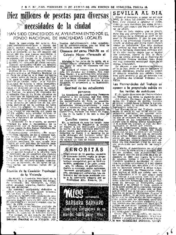 ABC SEVILLA 10-06-1970 página 39