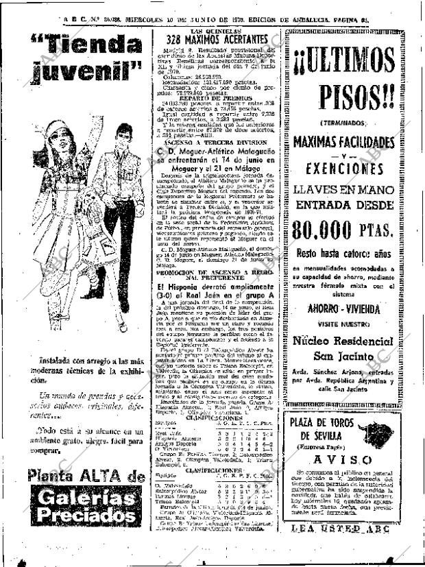ABC SEVILLA 10-06-1970 página 52