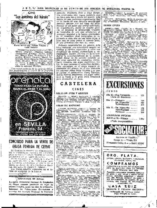 ABC SEVILLA 10-06-1970 página 53