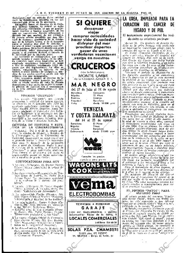ABC MADRID 12-06-1970 página 63