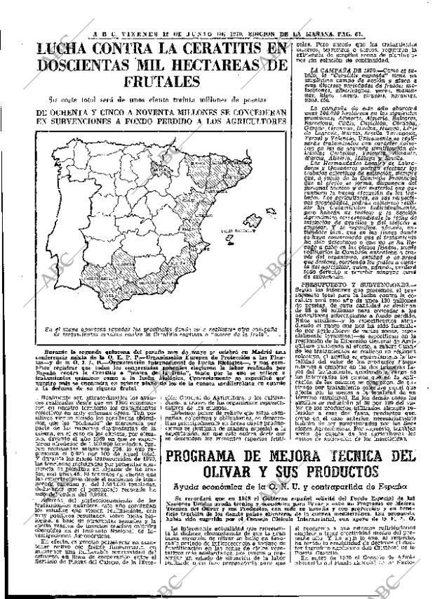 ABC MADRID 12-06-1970 página 67