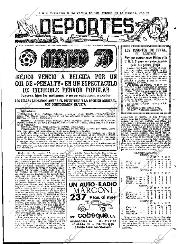 ABC MADRID 12-06-1970 página 77