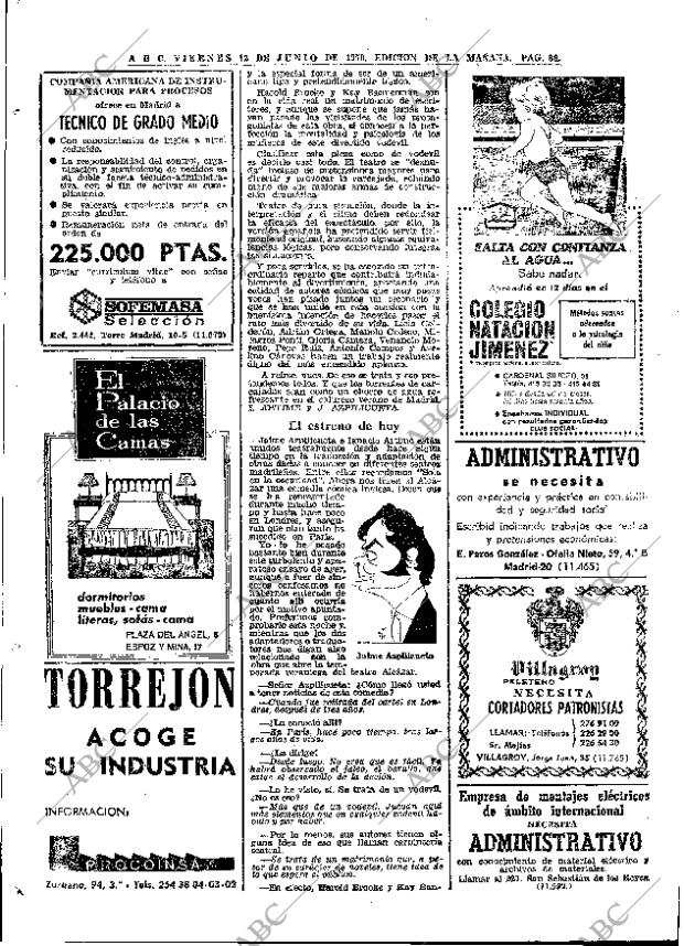 ABC MADRID 12-06-1970 página 88