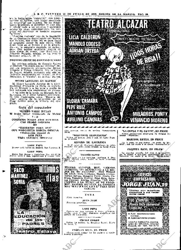 ABC MADRID 12-06-1970 página 90