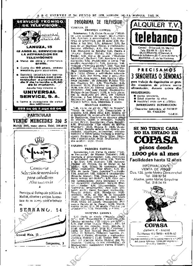 ABC MADRID 12-06-1970 página 98