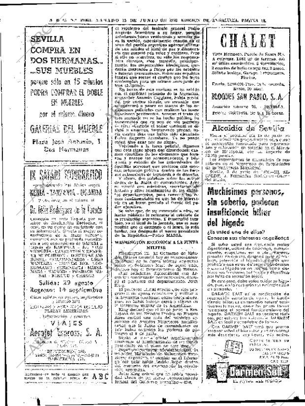 ABC SEVILLA 13-06-1970 página 16