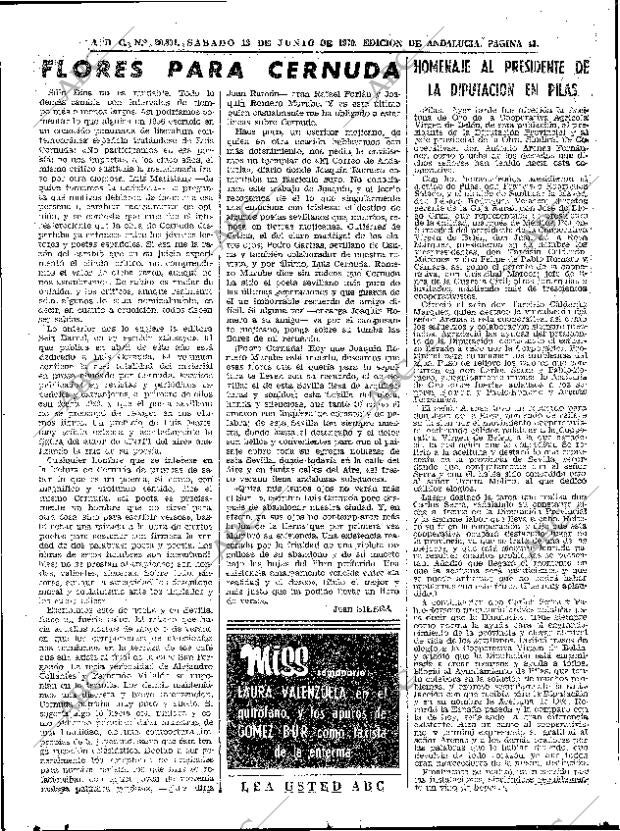 ABC SEVILLA 13-06-1970 página 40