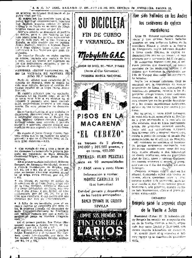 ABC SEVILLA 13-06-1970 página 56