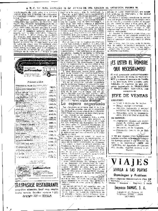 ABC SEVILLA 13-06-1970 página 68