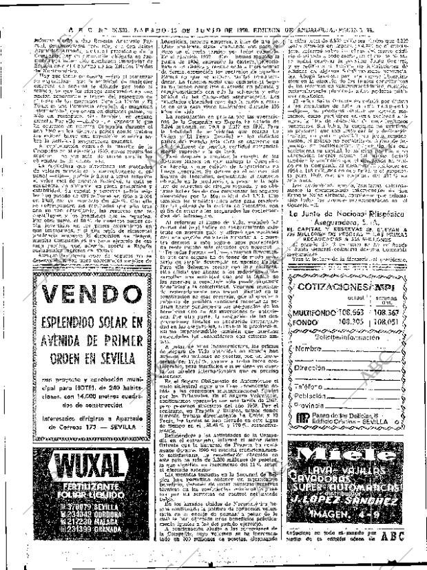 ABC SEVILLA 13-06-1970 página 72