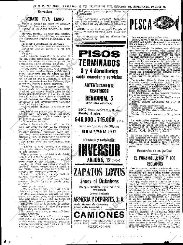 ABC SEVILLA 13-06-1970 página 78