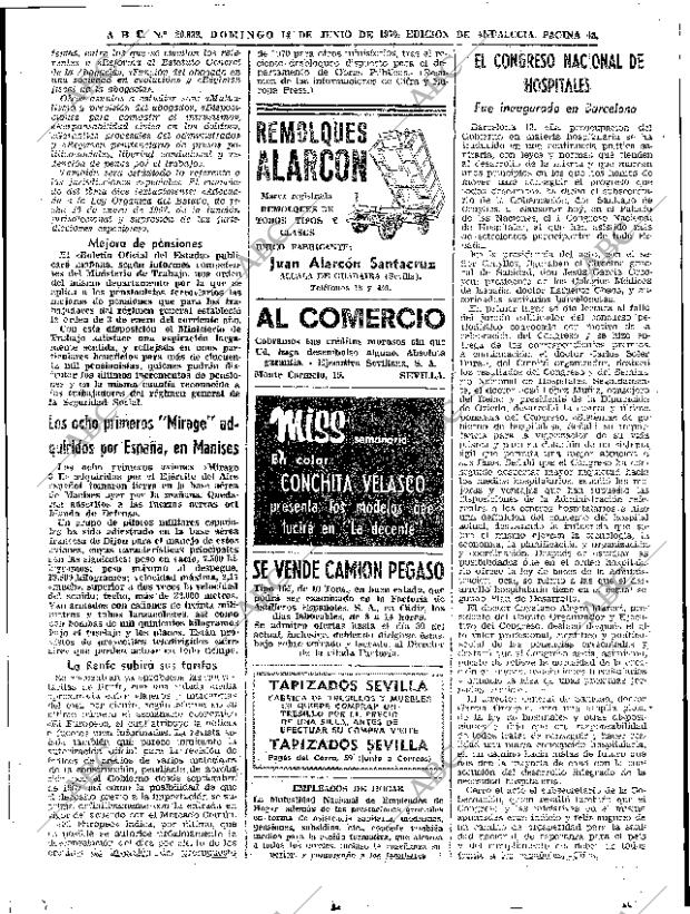 ABC SEVILLA 14-06-1970 página 18
