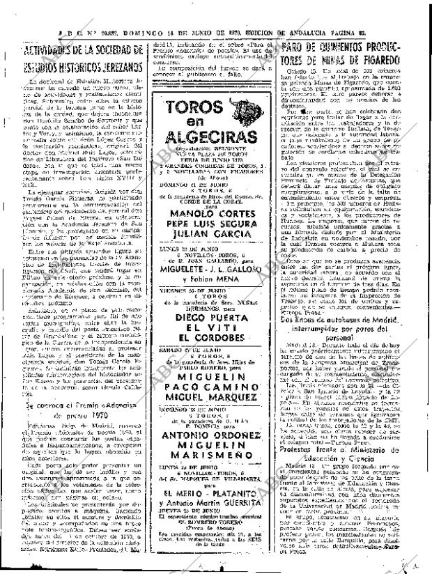 ABC SEVILLA 14-06-1970 página 39