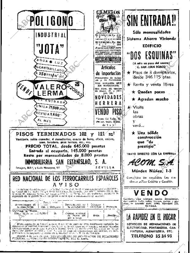 ABC SEVILLA 16-06-1970 página 95