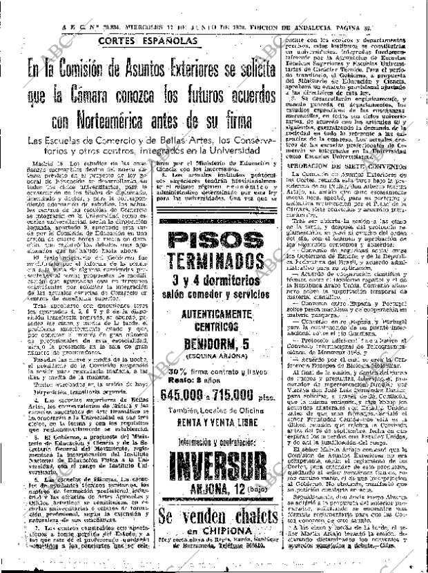 ABC SEVILLA 17-06-1970 página 33