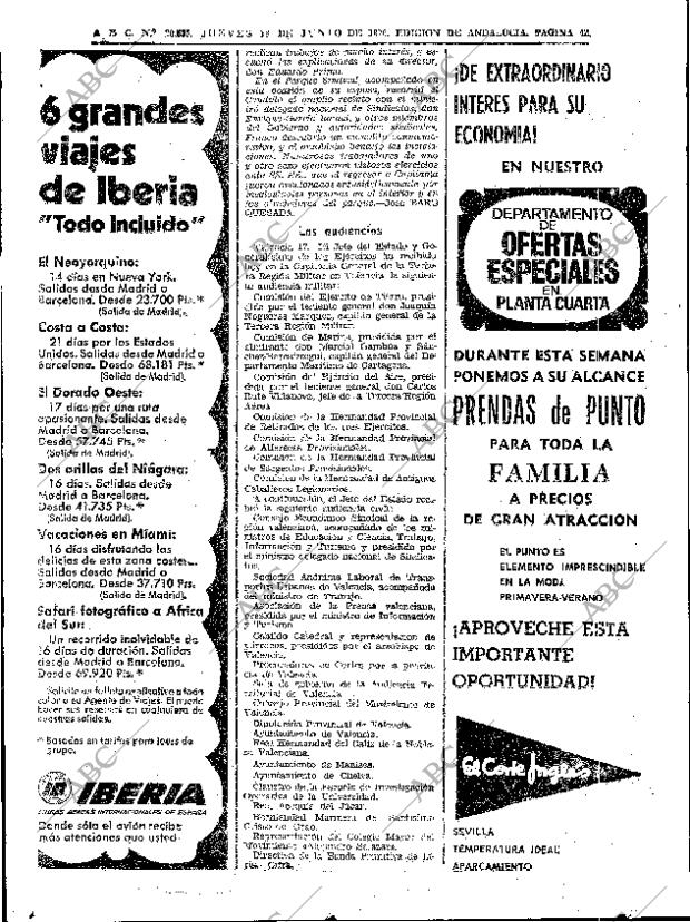 ABC SEVILLA 18-06-1970 página 42