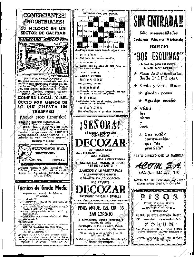 ABC SEVILLA 18-06-1970 página 73