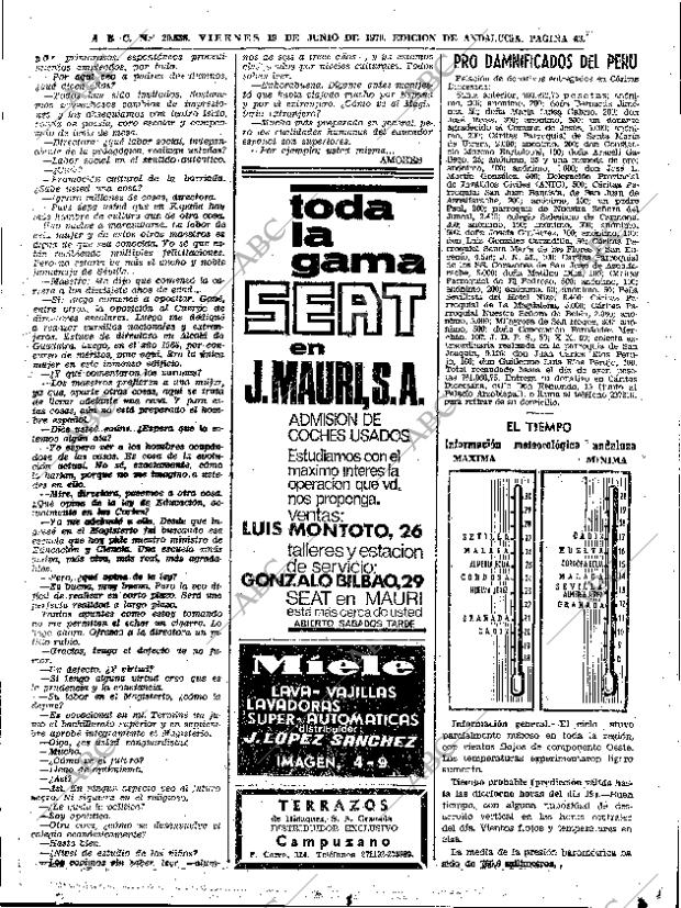 ABC SEVILLA 19-06-1970 página 43