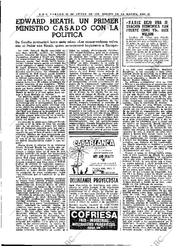 ABC MADRID 20-06-1970 página 33