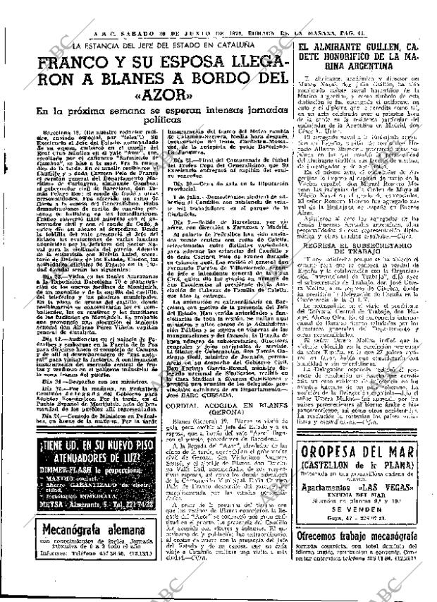 ABC MADRID 20-06-1970 página 39