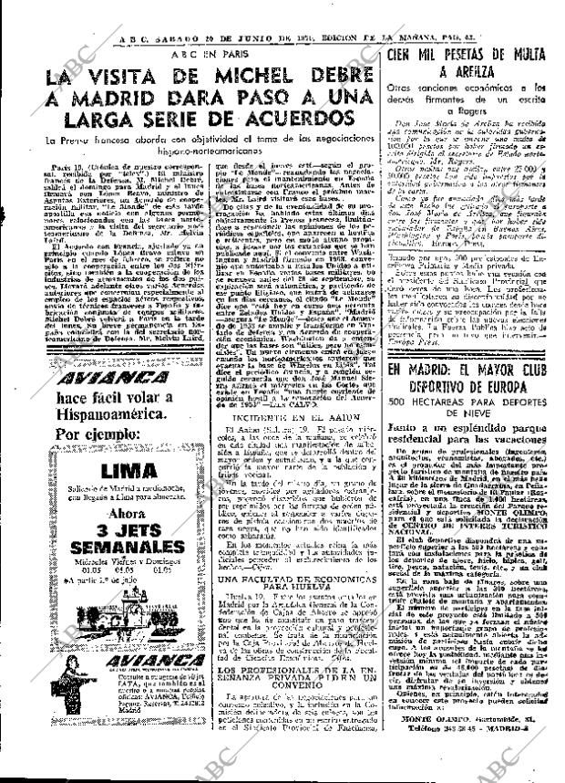 ABC MADRID 20-06-1970 página 41