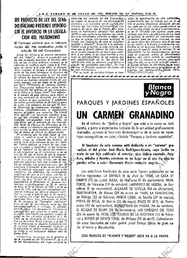 ABC MADRID 20-06-1970 página 47