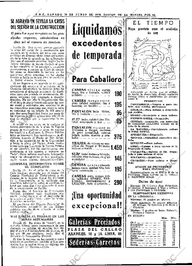 ABC MADRID 20-06-1970 página 54