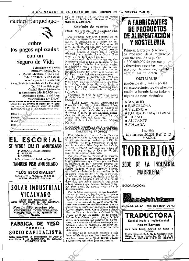 ABC MADRID 20-06-1970 página 60