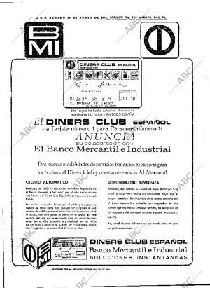 ABC MADRID 20-06-1970 página 68