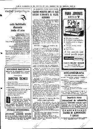 ABC MADRID 20-06-1970 página 84