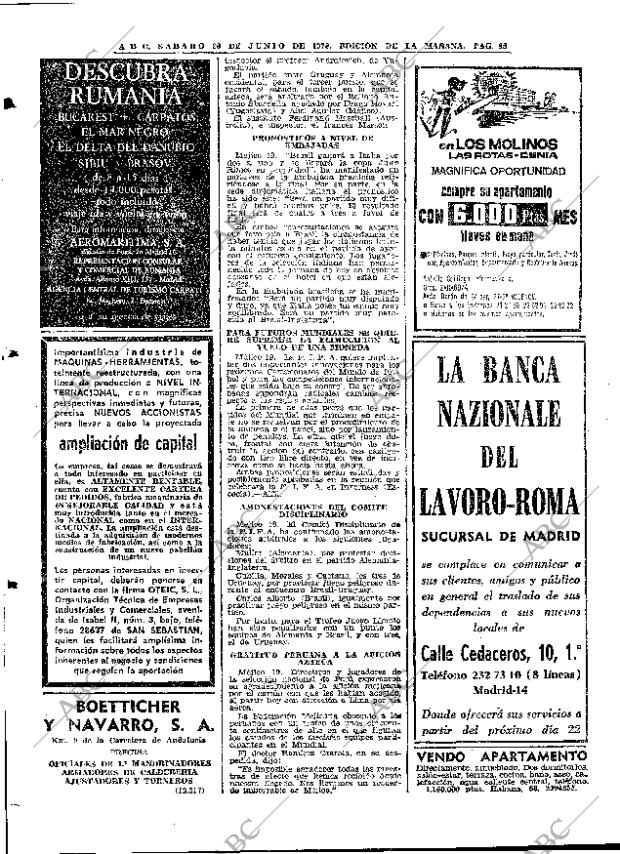 ABC MADRID 20-06-1970 página 86