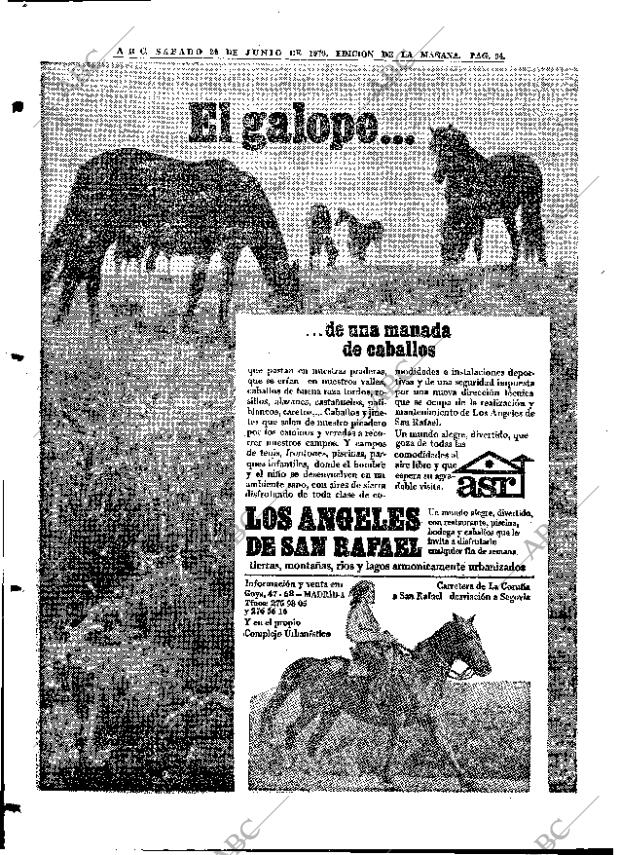 ABC MADRID 20-06-1970 página 92