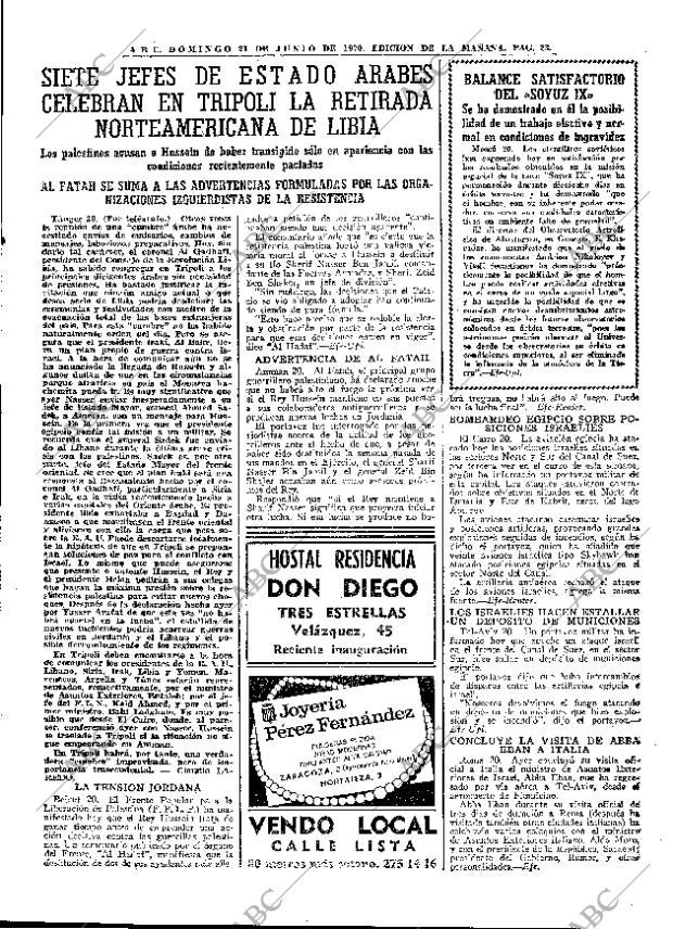 ABC MADRID 21-06-1970 página 23