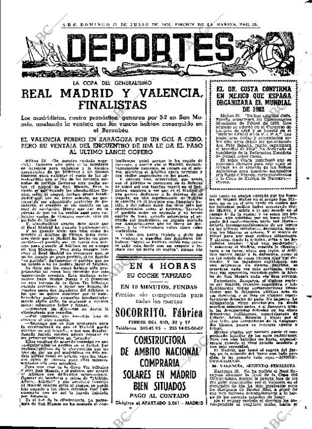 ABC MADRID 21-06-1970 página 59