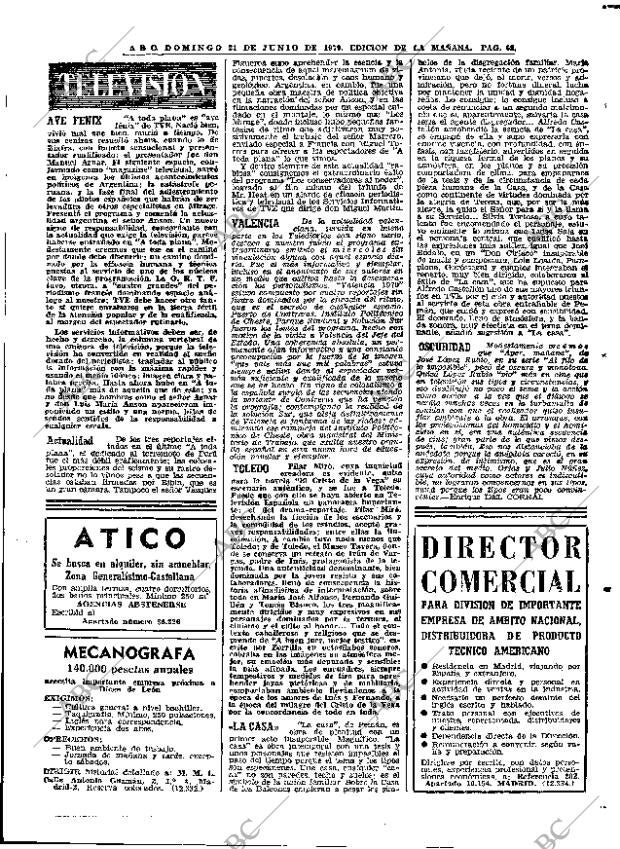 ABC MADRID 21-06-1970 página 69