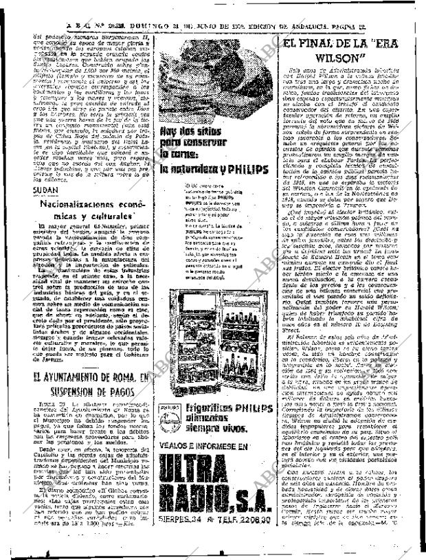 ABC SEVILLA 21-06-1970 página 22