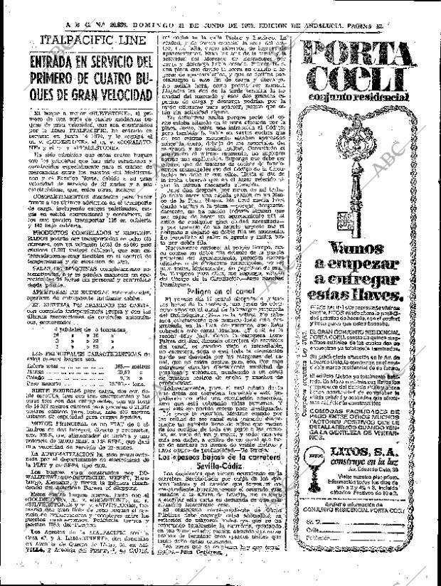 ABC SEVILLA 21-06-1970 página 42