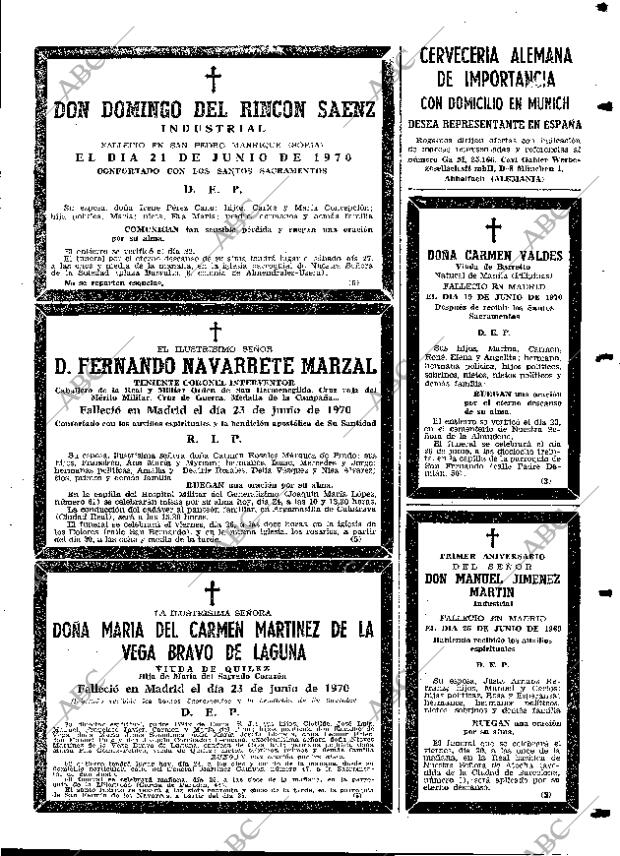 ABC MADRID 24-06-1970 página 115