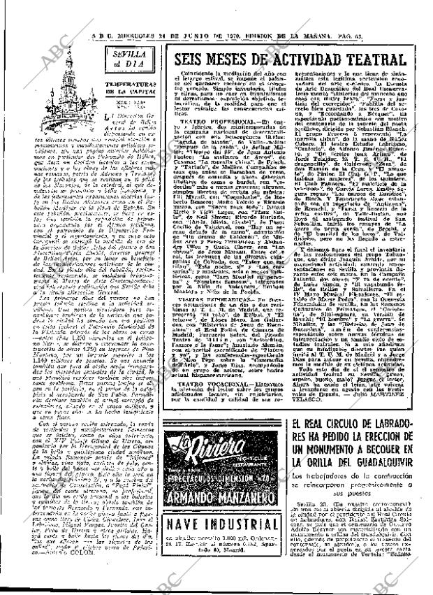 ABC MADRID 24-06-1970 página 53