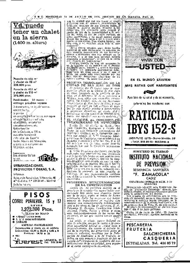 ABC MADRID 24-06-1970 página 54